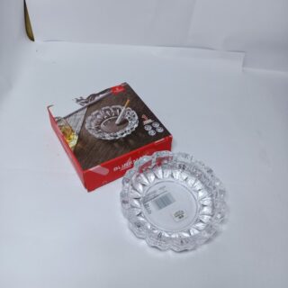 Blinkmax Crystal Glass Ashtray – 1 Piece