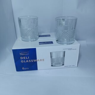DELISOGA Deli Glassware – Set of 6 (205ml)