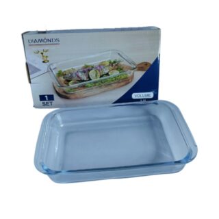 Crystal Clear 1L Serve Glass Dish