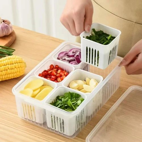 Fridge Basket / Vegetable Prep Storage Box - Image 3
