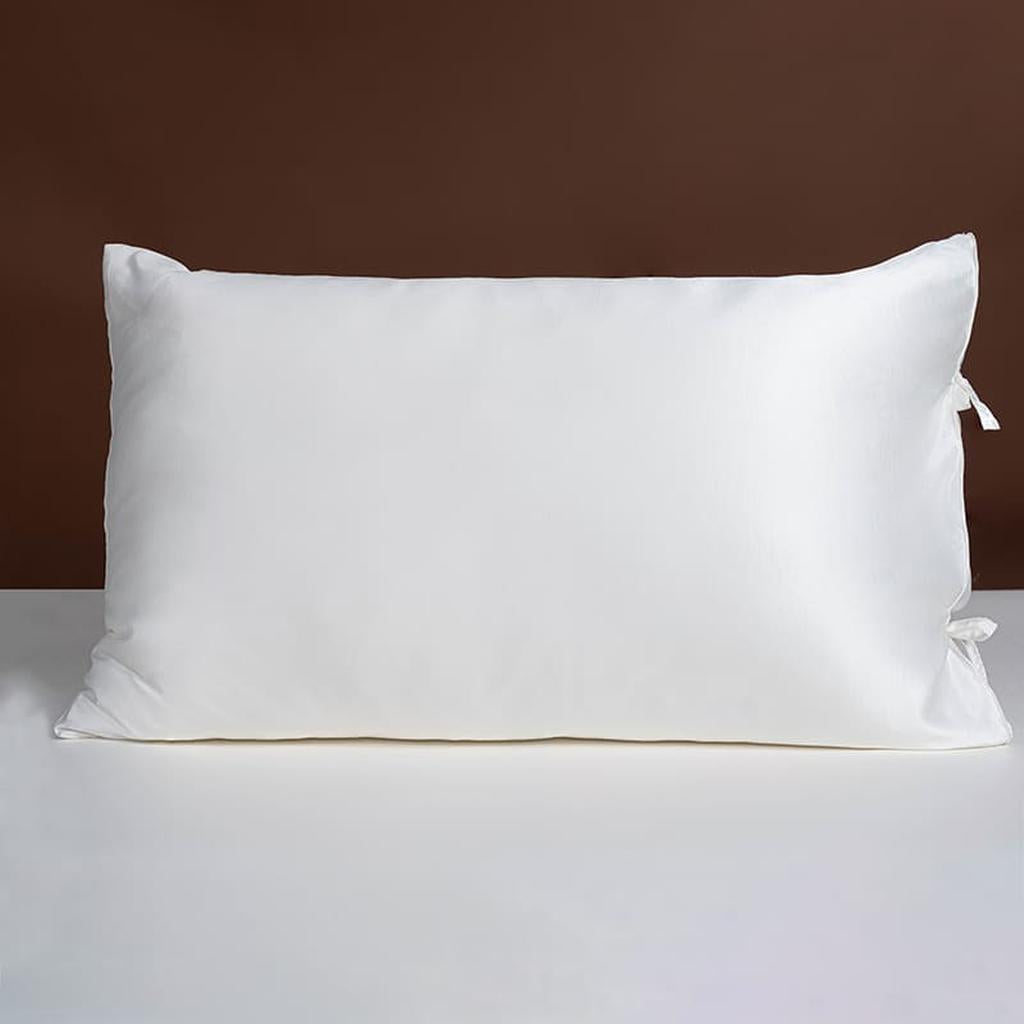 Pure Silk Luxe White Pillowcase - Image 2