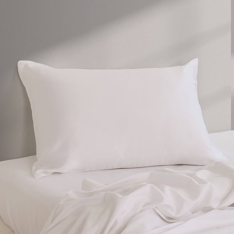 Pure Silk Luxe White Pillowcase