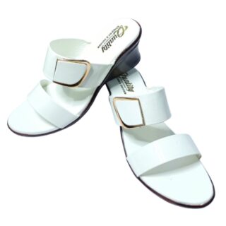 Classic Two-Strap Wedge Sandal